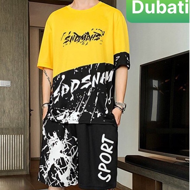 Bộ Thể Thao Nam Họa Tiết Sod Sod, Set Đồ Bộ Nam Thời Trang Kiểu Nhật- Dubati Fashion