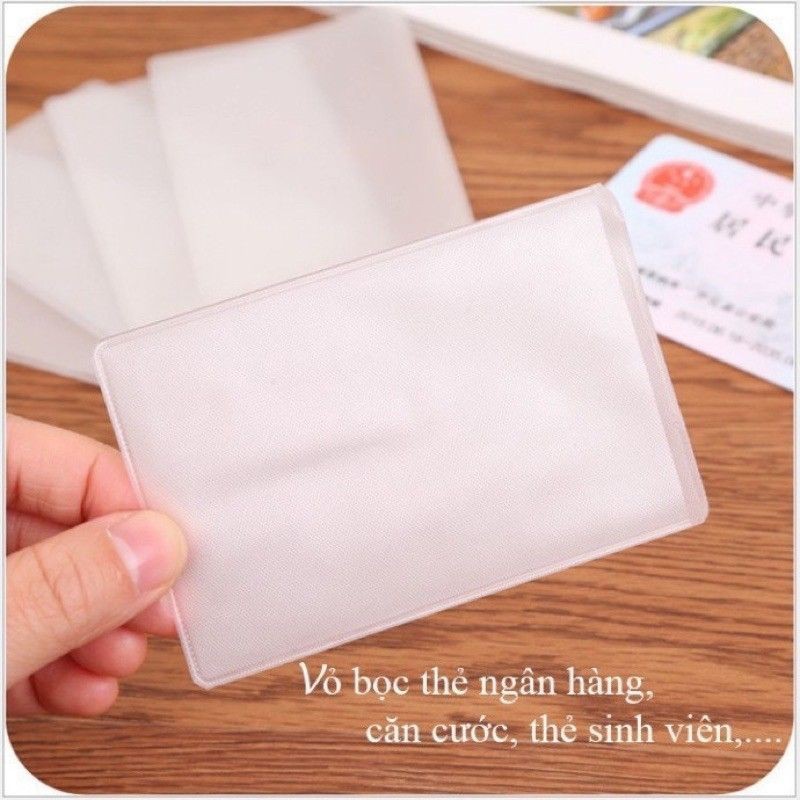 combo 10 bọc thẻ căn cước , bằng lái