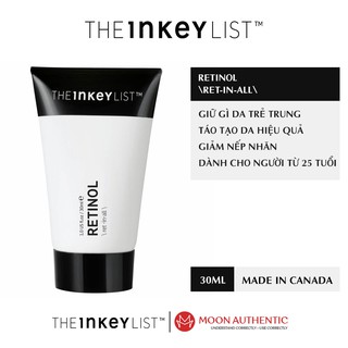 Tinh chất kháng mụn chống lão hóa the inkey list retinol serum 30ml