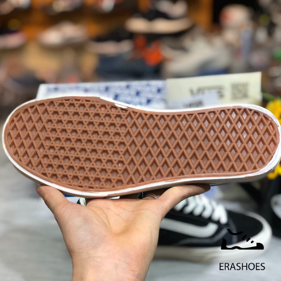 Tặng Nước Hoa [EraShoes] Giày Vans vault caro (Checkerboard Slip On) Bản SlÊU CẤP Nam/Nữ (Chụp tại Shop)