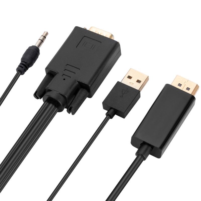 Cáp Chuyển Đổi 1080P Hỗ Trợ Cổng VGA Sang Đầu Đực Tiện Dụng