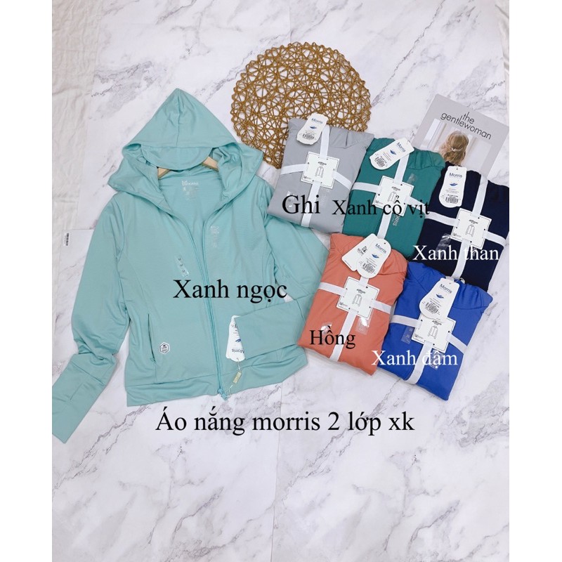 Áo chống nắng morris 2 lớp | BigBuy360 - bigbuy360.vn