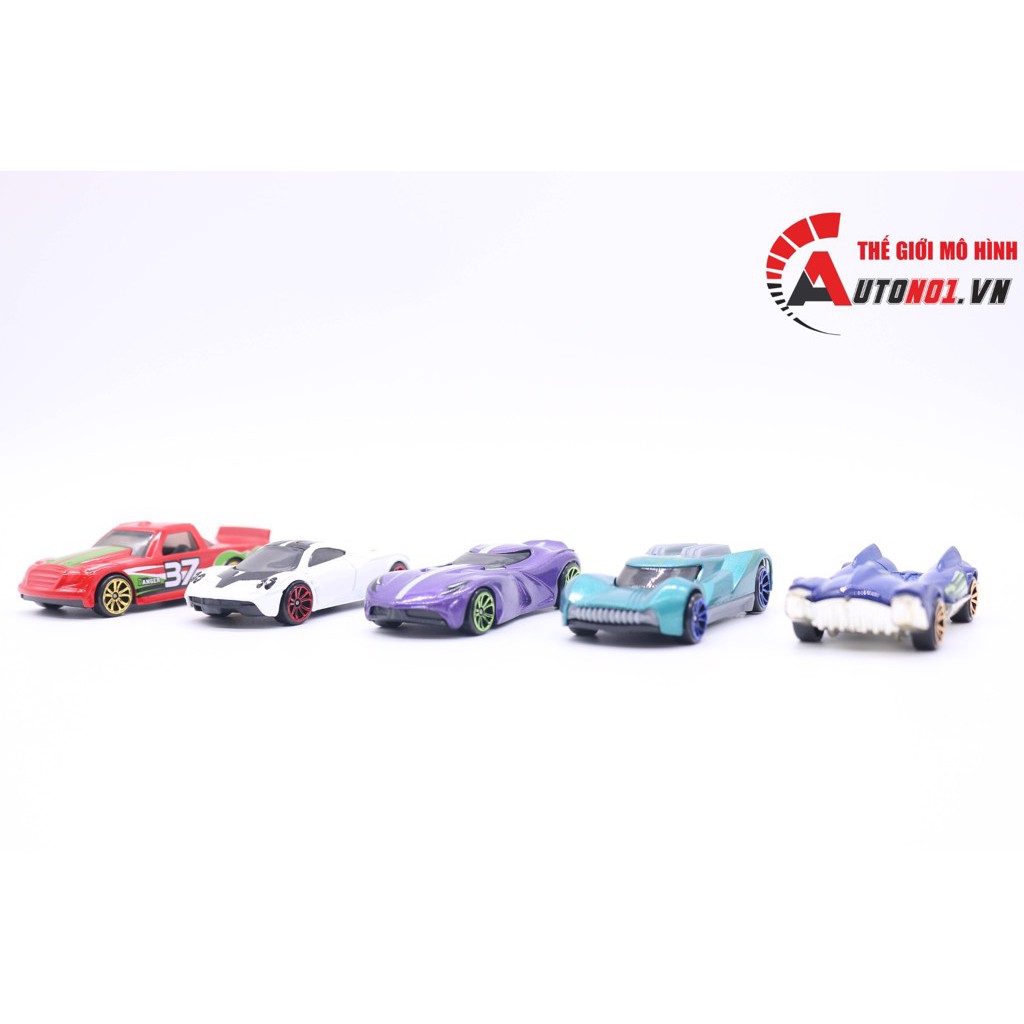 VĨ MÔ HÌNH 5 XE TỔNG HỢP 2 1:64 DIECAST 6509