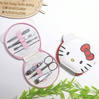 🌸🌸 Bộ cắt móng tay kéo khóa Hello Kitty ☘☘