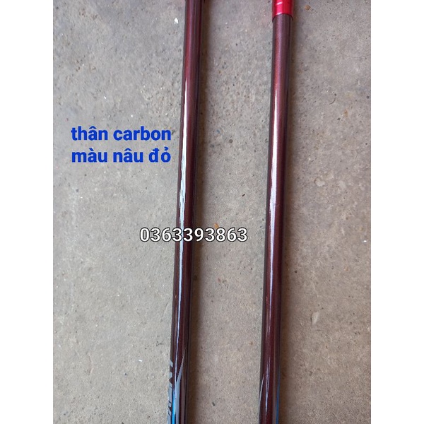 Vợt xúc cá carbon. vợt vớt cá carbon 2m1.2m4.2m7
