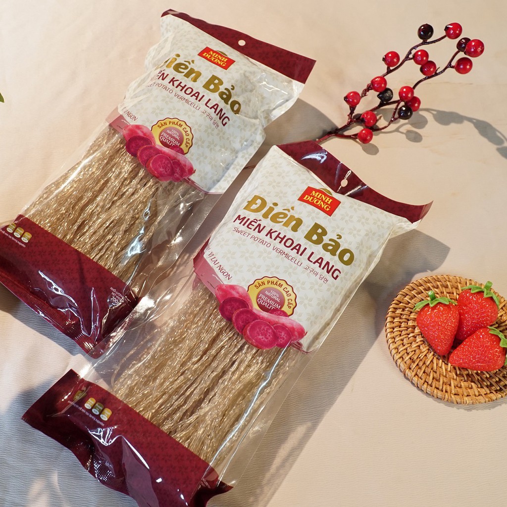 Combo 2 gói Điền Bảo Miến Khoai Lang 200g - Miến Minh Dương Chính Hãng