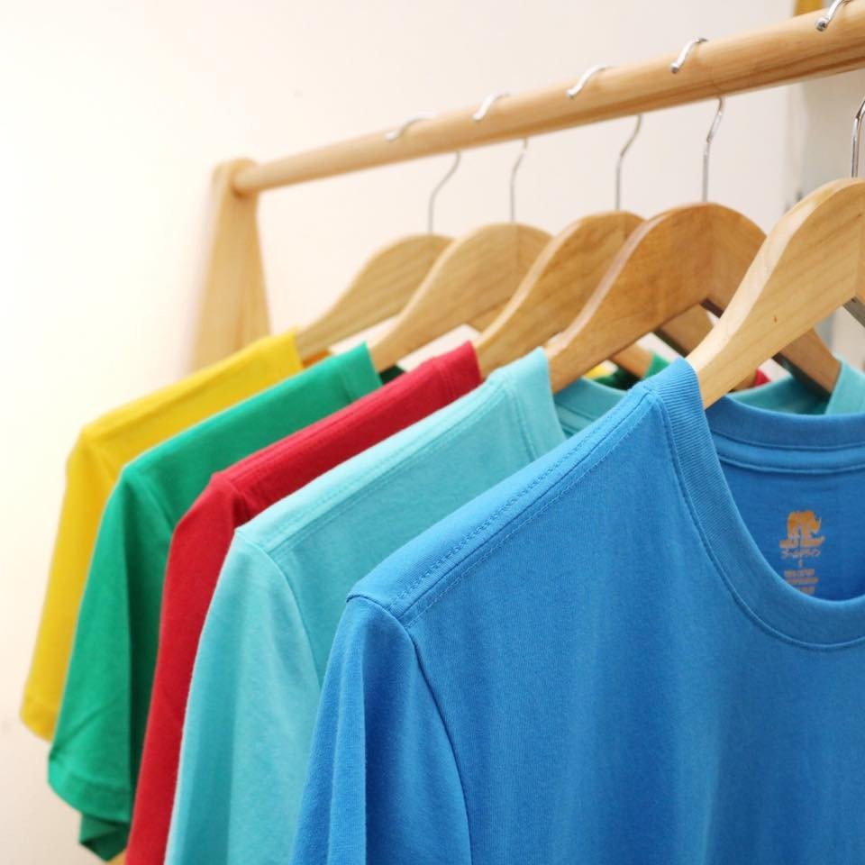 Áo Phông Trơn Chất Cotton 100% Đường May Móc Xích Tinh Tế | BigBuy360 - bigbuy360.vn