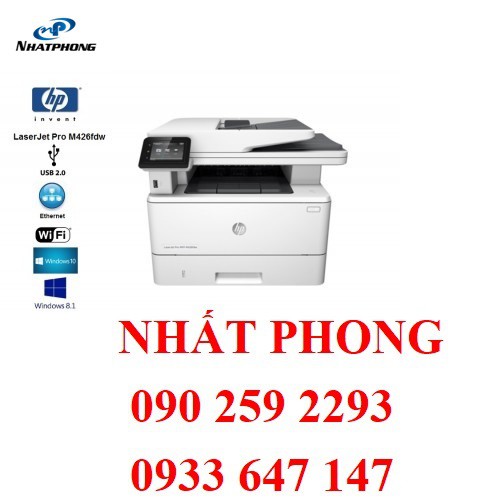 Máy in HP M426FDW - in 2 mặt / mạng / wifi / Scan / Copy / Fax