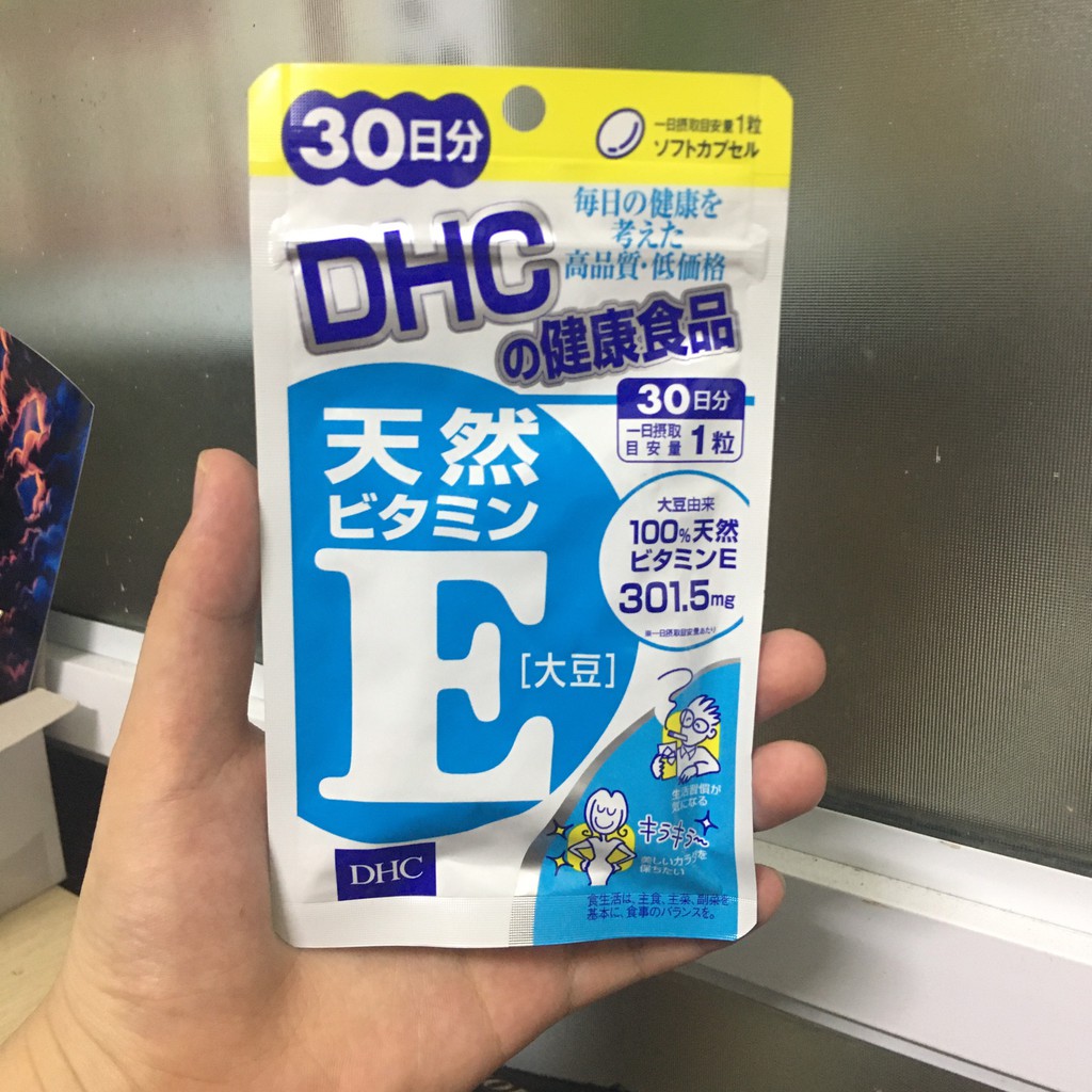 Viên uống DHC bổ sung Vitamin E Nhật Bản