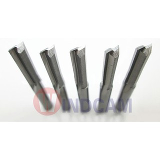 Mũi dao cắt thẳng 2 me cnc thân 4mm  cắt gỗ, nhựa chính hãng