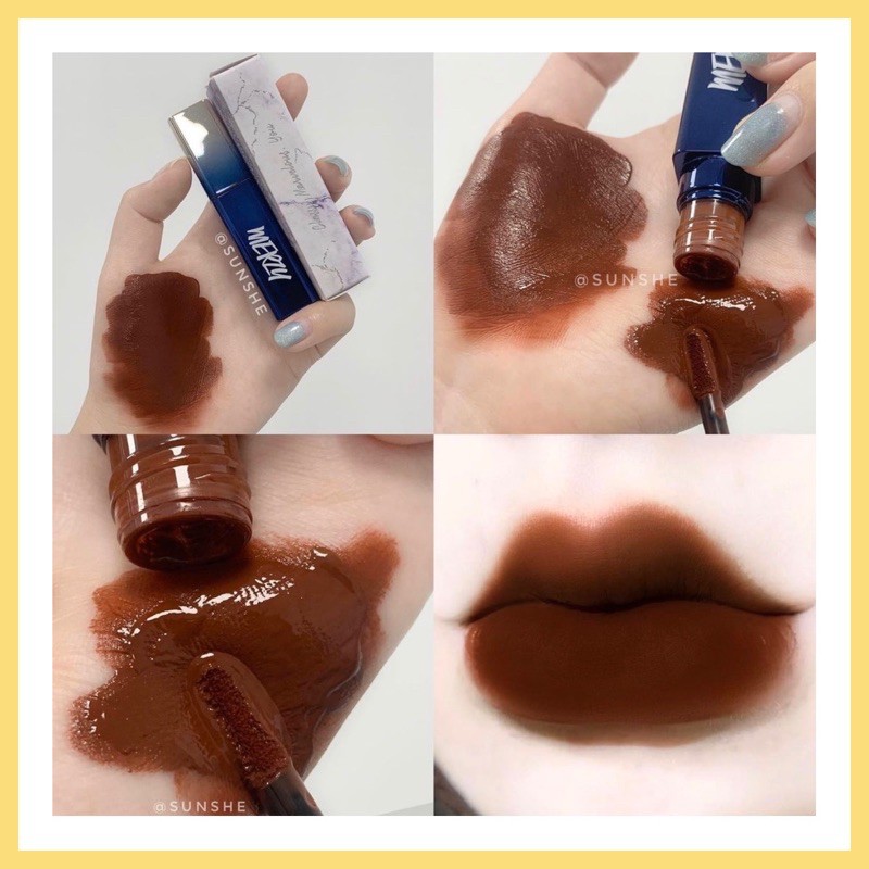 Son kem lỳ Merzy Blue Velvet Tint - Classy Marvelous You (Holiday Limited Edition)