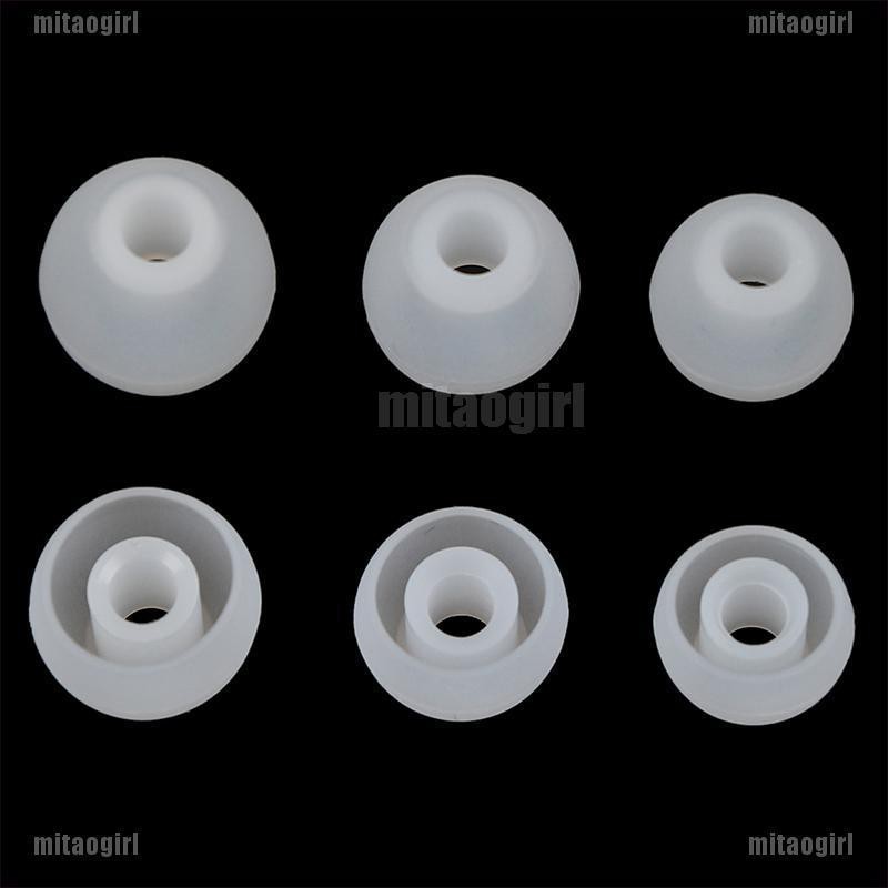Bộ 6 Cặp Nút Tai Nghe Bằng silicone size S + M +