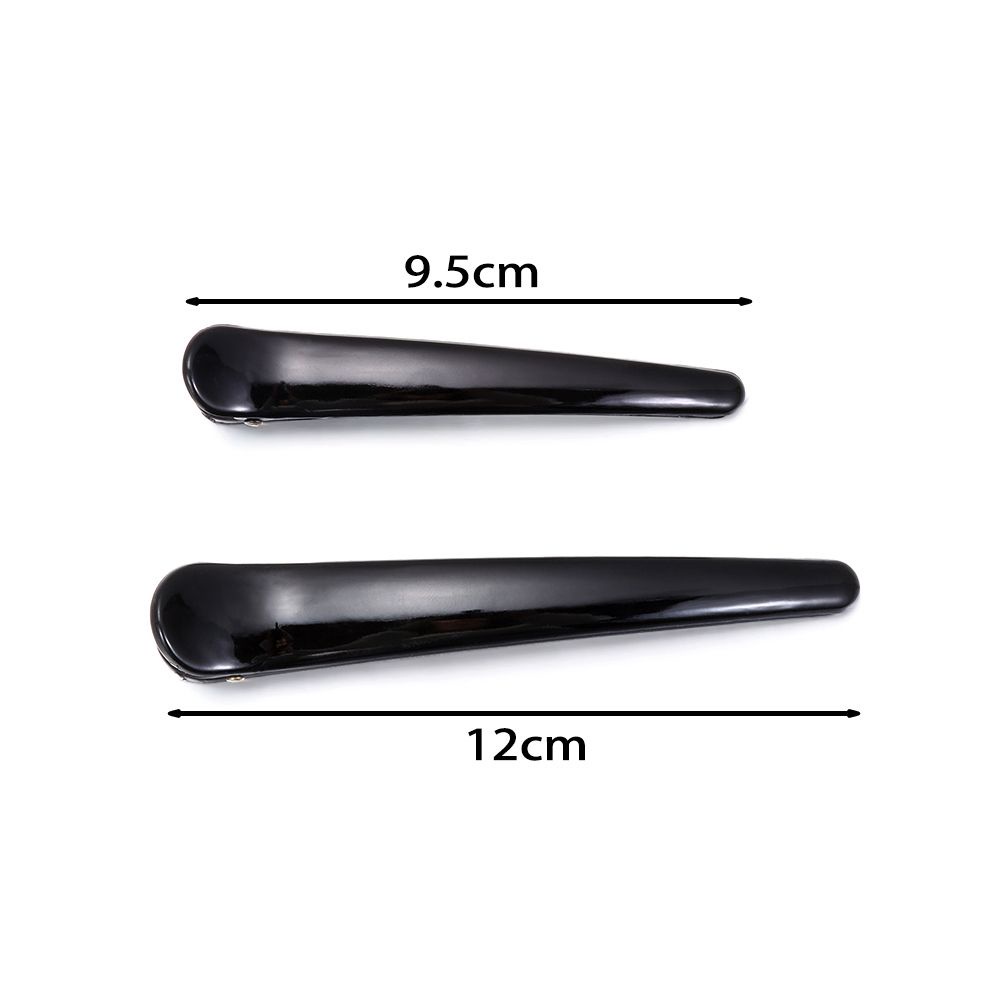 [Hàng mới về] Set 3 kẹp tóc mũi nhọn màu đen tạo kiểu tóc chuyên nghiệp cho salon