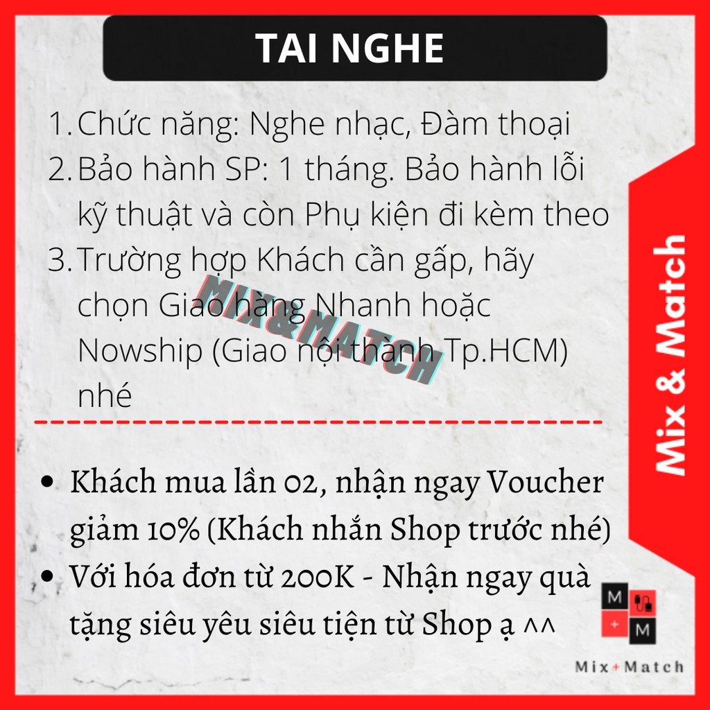 Tai nghe nhét tai BYZ S389 jack tròn 3.5mm