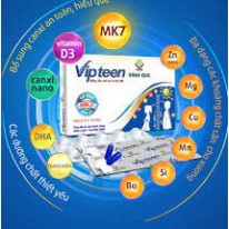 Vipteen Vinh Gia – Tăng chiều cao nhanh cho trẻ tuổi dậy thì (Hộp 20 viên) | BigBuy360 - bigbuy360.vn