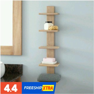 Kệ. Gỗ treo tường cao 1m