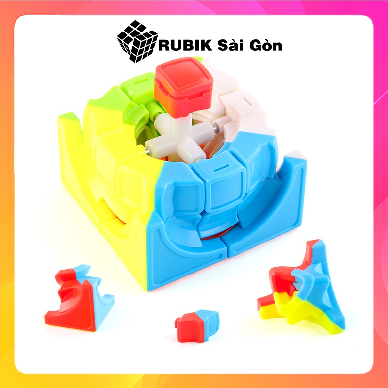 Rubik Biến Thể Deformed 3x3 Centrosphere Cube Stickerless Rubic Hình Cầu Đồ Chơi Thông Minh Cho Bé Giá Rẻ