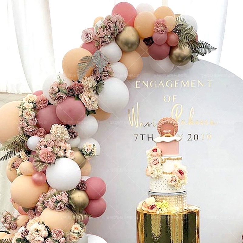Bộ Bong Bóng Nhiều Màu Sắc Dùng Trang Trí Tiệc Sinh Nhật / Tiệc Cưới Jp5