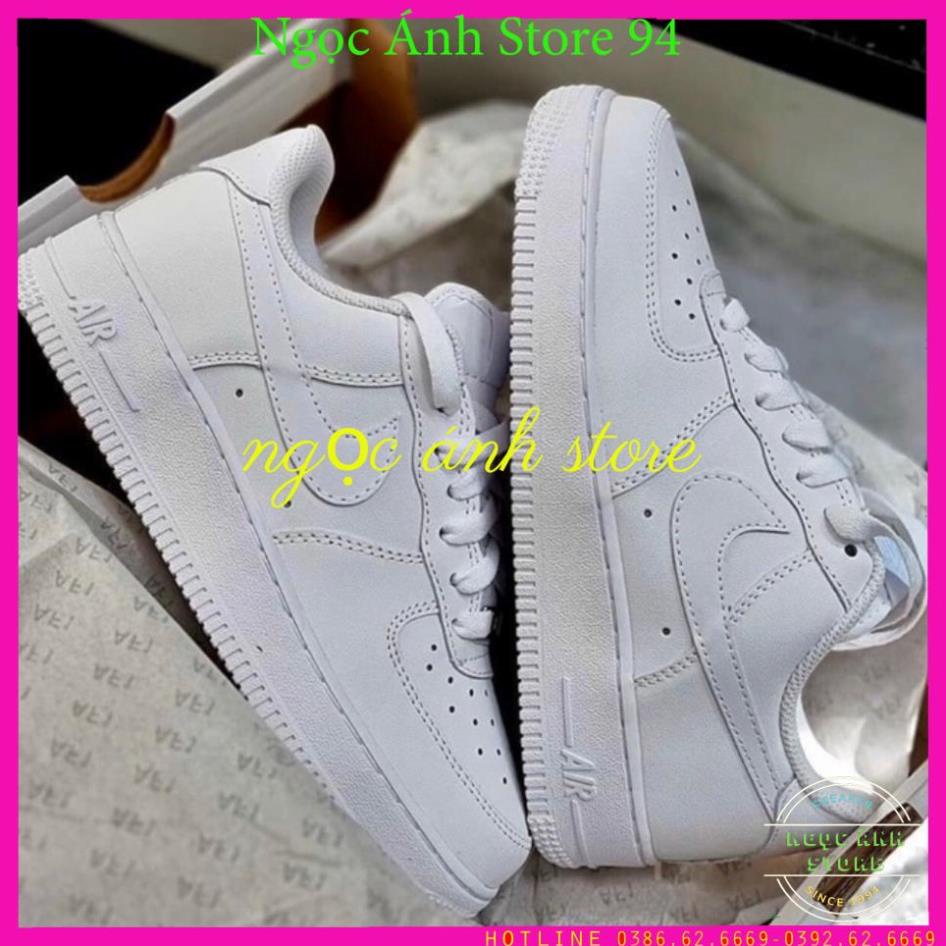 Giày thể thao nam nữ, giày_AF1 trắng air force 1 hàng đẹp full box bill