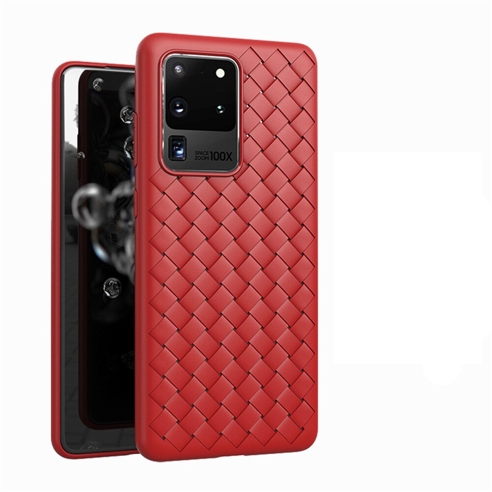 Ốp lưng Samsung silicon giác da Chống Sock không thấm Chống vết dầu cho Note 20 S21 S20 Ultra Note 10 S10 S9 S8 Plus