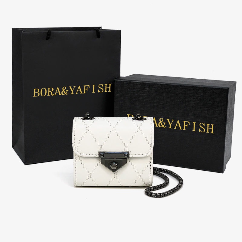 Túi Xách Nữ Đeo Chéo Dây Mắc Xích Thời Trang