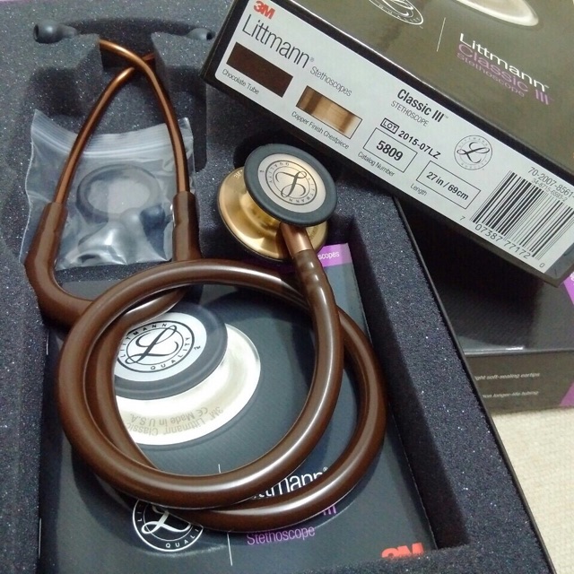 [Mã 159FMCGSALE giảm 8% đơn 500K] Ống nghe hoặc Tai nghe Littman classic Iii ( tặng khắc tên tặng móc chìa khoá )