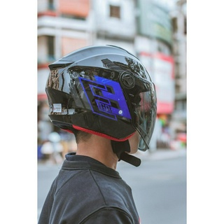 Mũ Bảo Hiểm 3/4 Nam Nữ EGO E-3 Có Kính Nhỏ Gọn Thoáng Khí [Chính Hãng]