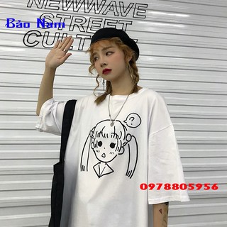 ÁO Đôi thun unisex tay lỡ