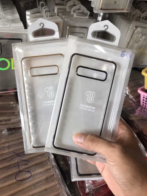 Ốp lưng Samsung S10 plus / S10 xi màu không ố vàng