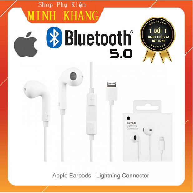 [Free Ship] Tai Nghe Iphone jack Lightning Kết Nối Bluetooth - Chất Âm Như Tai Zin - Bảo Hành Đổi Mới