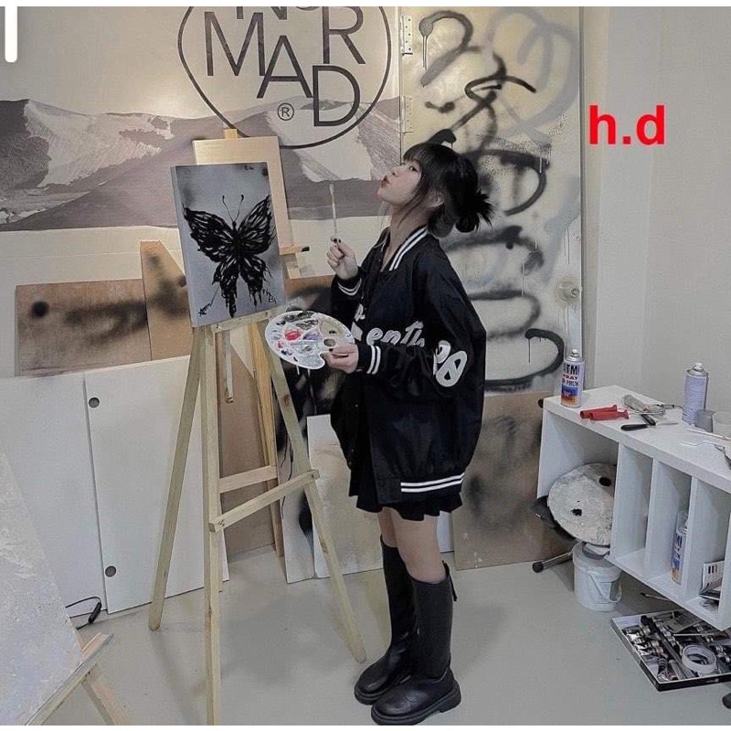 Áo khoác bomber số 28 HD12