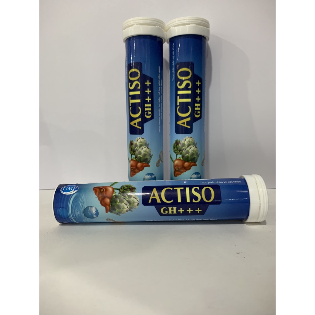 Viên sủi Actiso GH+++ bổ sung vitamin, tăng cường đề kháng