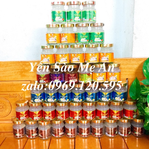 Tặng 3 hũ khi mua 20 hũ 9 Vị yến chưng 30% Tổ Yến Tươi KHÔNG CHẤT BẢO QUẢN, Yến Sào Hoàng Việt- Nha Trang