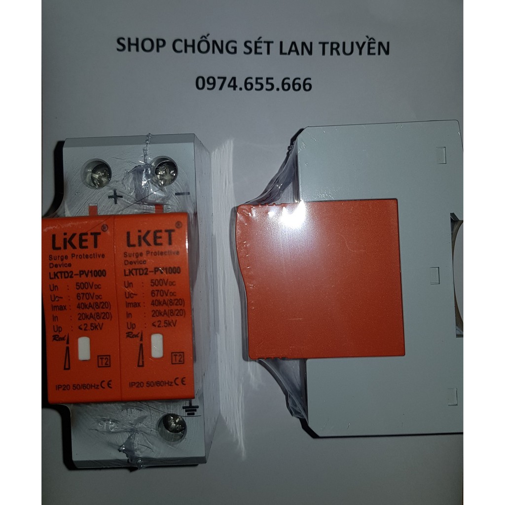 Chống sét điện năng lượng mặt trời 40KA - thiết bị chống sét