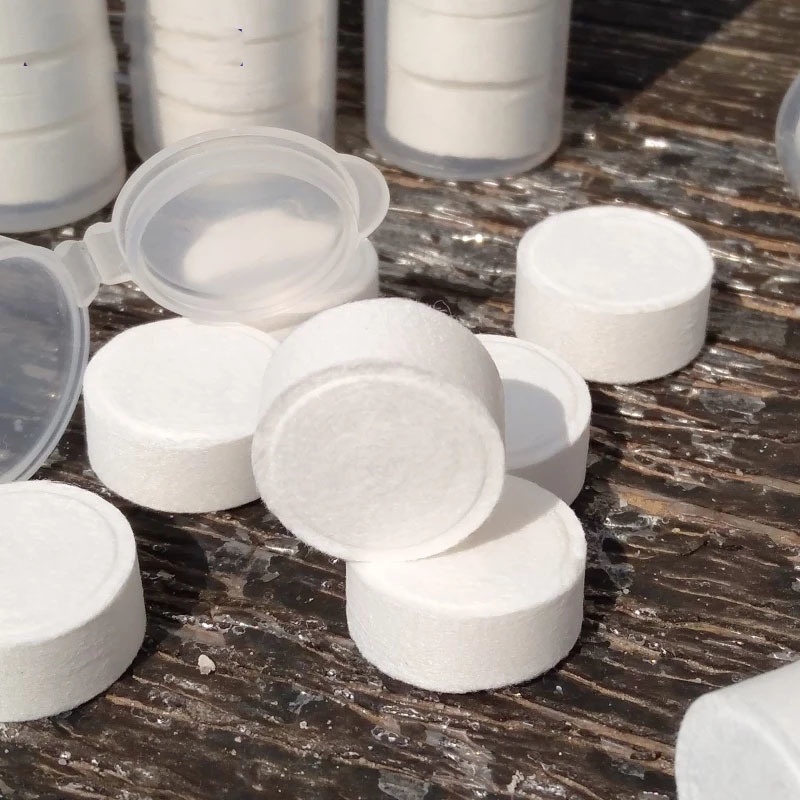 Bộ 10 Khăn Nén Cotton Dùng Một Lần Loại Lớn Tiện Dụng Khi Đi Du Lịch