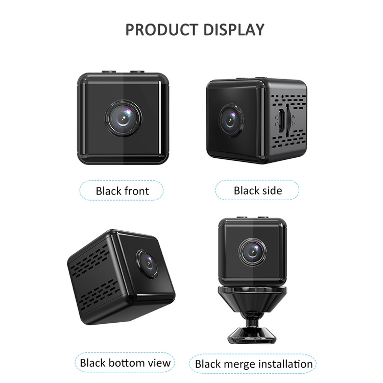 Camera Wifi DG-01 SD 480P Giám Sát, Hồng Ngoại Quay Ban Đêm, Không Dây - App Vi365