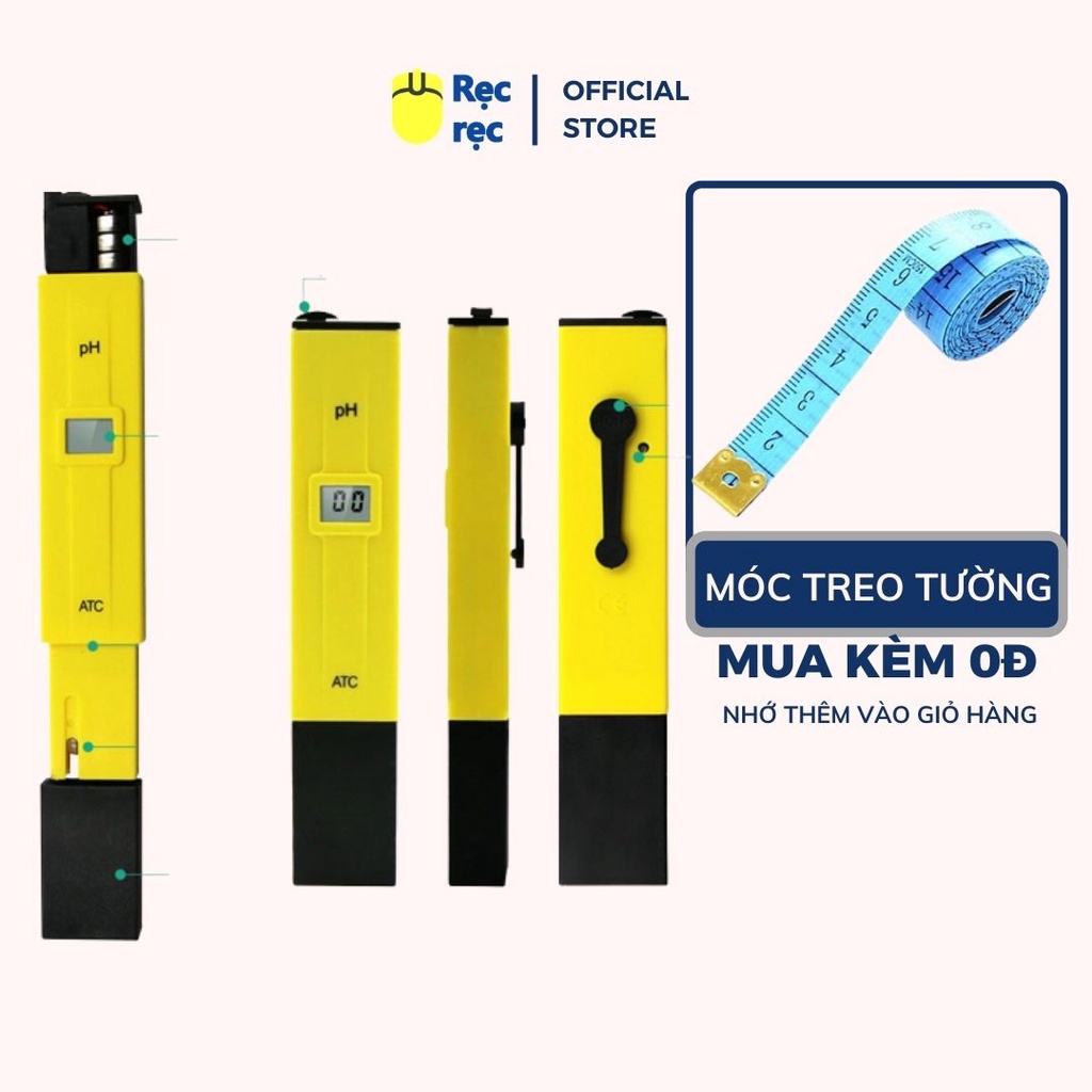 Combo bút đo độ ph, bút thử nước TDS /EC