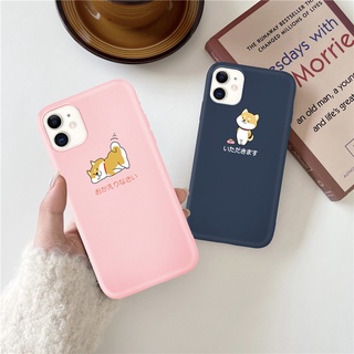 Ốp Điện Thoại In Hình Chú Chó Dễ Thương Thời Trang Cho iPhone 6 6s 7 8 Plus SE 2020 7/8PIus X XS XR XSMAX 11 12 13Pro promax