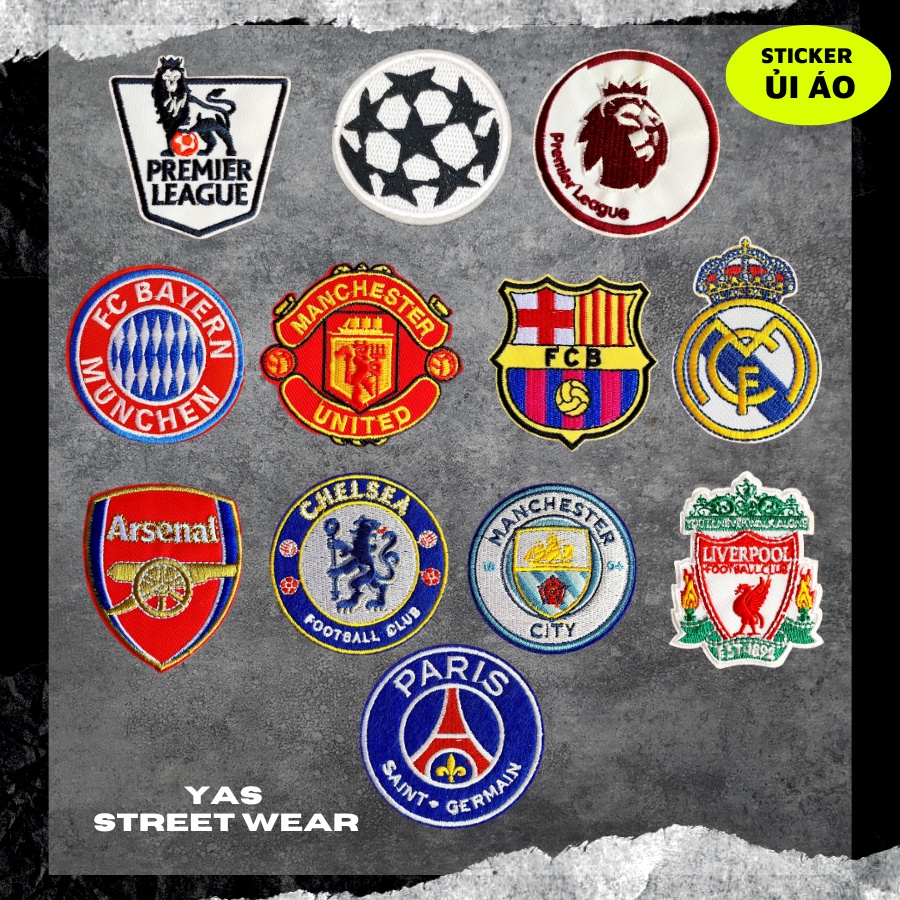Sticker vải thêu cao cấp có keo ủi LOGO CHAMPION làm miếng vá Áo,DECOR ÁO THUN,BALO, jogger,đồ jeans,giày dép
