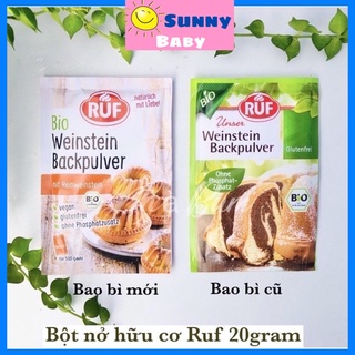 [Mẫu mới] Bột nở hữu cơ Ruf