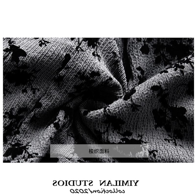 Đầm Hoa Dáng Dài Chiết Eo Phong Cách Retro Hàn Quốc Mới