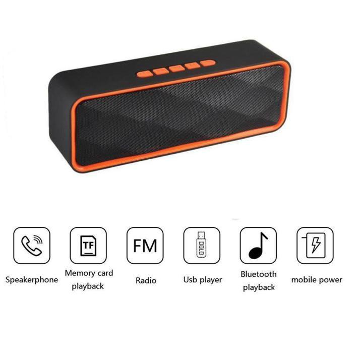 Loa Bluetooth CHÍNH HÃNG SC211 Âm Thanh Siêu Trầm