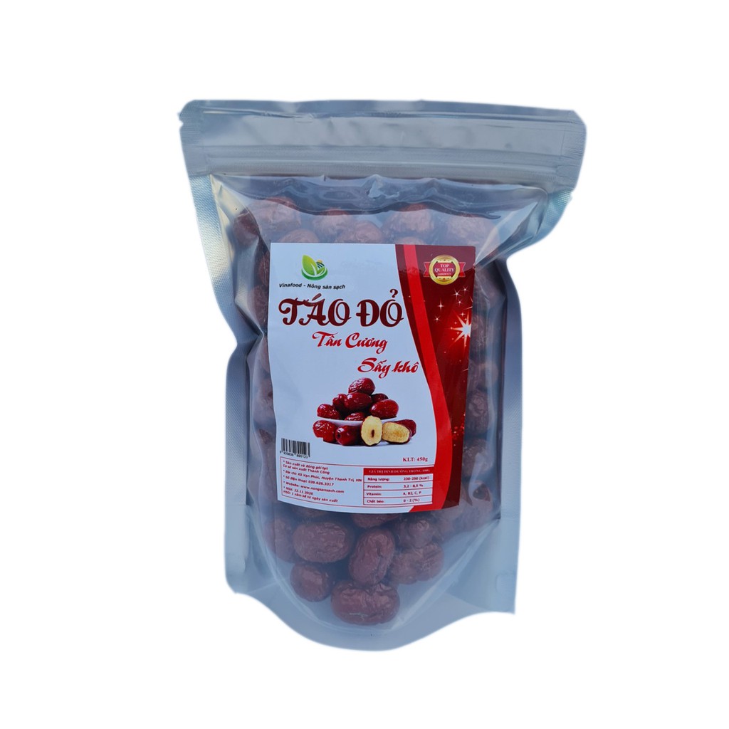 [GIÁ SỈ] 450g TÁO ĐỎ | FREESHIP | sấy khô loại 1 không sâu mốc ngọt thơm ngon