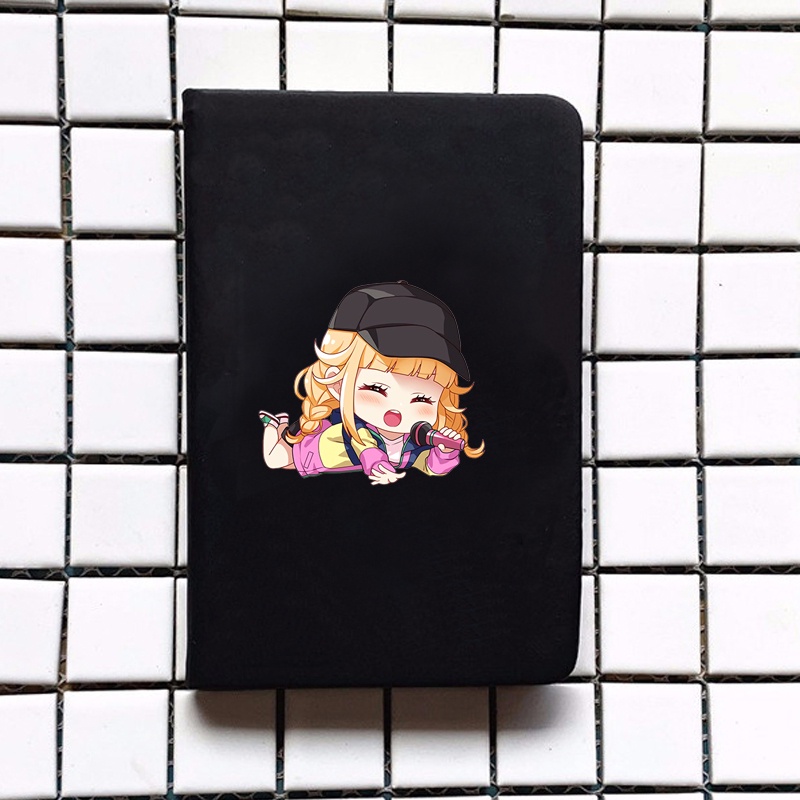 Sổ da cầm tay A6 in hình KHỔNG MINH THÍCH ĐI QUẨY anime chibi