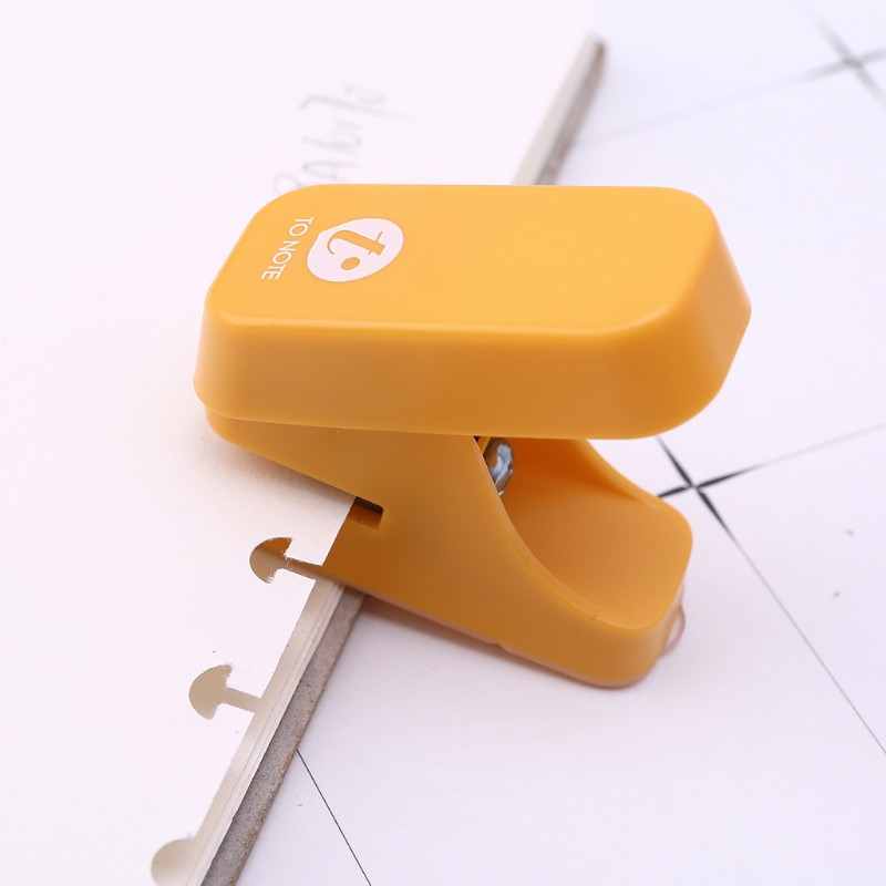 WMMB Mushroom Hole Puncher A6 A7 6 Hole Paper Cutter Punching Tools Office DIY