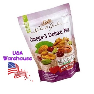Trái cây và ngũ cốc sấy khô tổng hợp Omega 3 Deluxe Mix 737g USA.