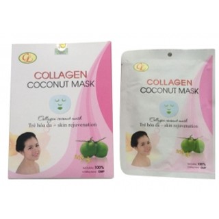 (HÀNG CHÍNH HÃNG)MẶT NẠ DỪA COLLAGEN