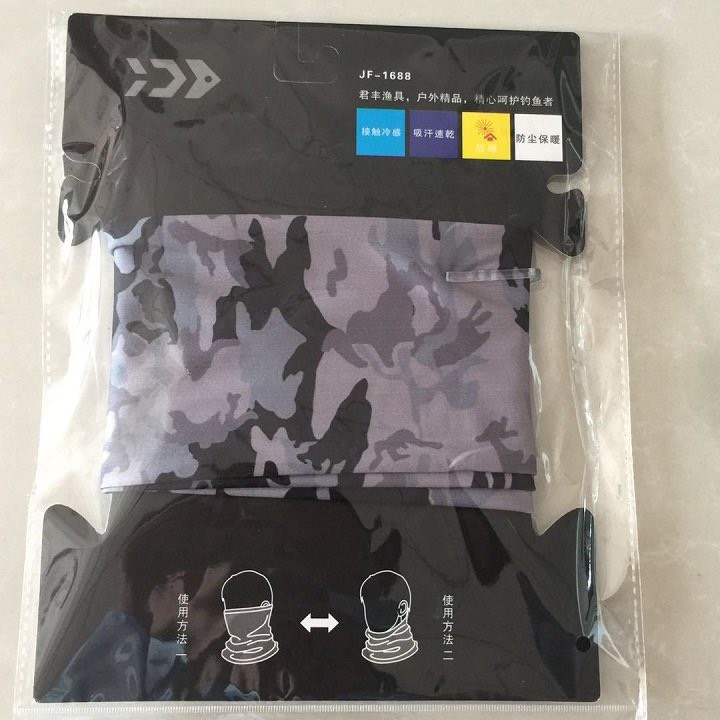 Combo Mũ Câu Cá + Găng Tay + Quấn Cổ + Ống Tay Chống Nắng Thương Hiệu Dawa 4 Món Cao Cấp