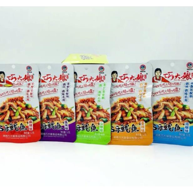 💥Hộp 20 Gói Râu Mực Cay Tứ Xuyên Ăn Liền 12G | BigBuy360 - bigbuy360.vn