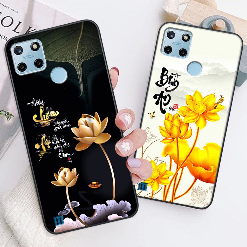 Ốp lưng Realme C25Y in hình chữ tài chữ lộc, Cha Mẹ, bình an SIÊU ĐẸP